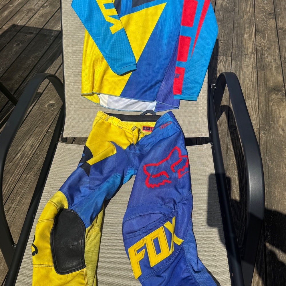 Fox MX Racing Pants and Jersey